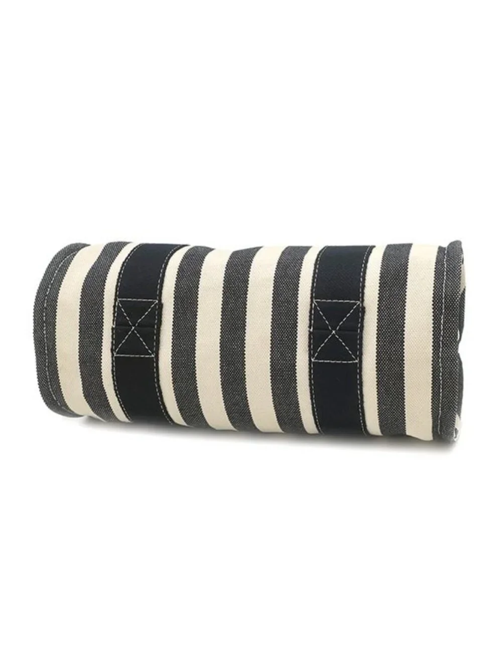 Hermes Tote Bag Cannes PM Canvas Black White